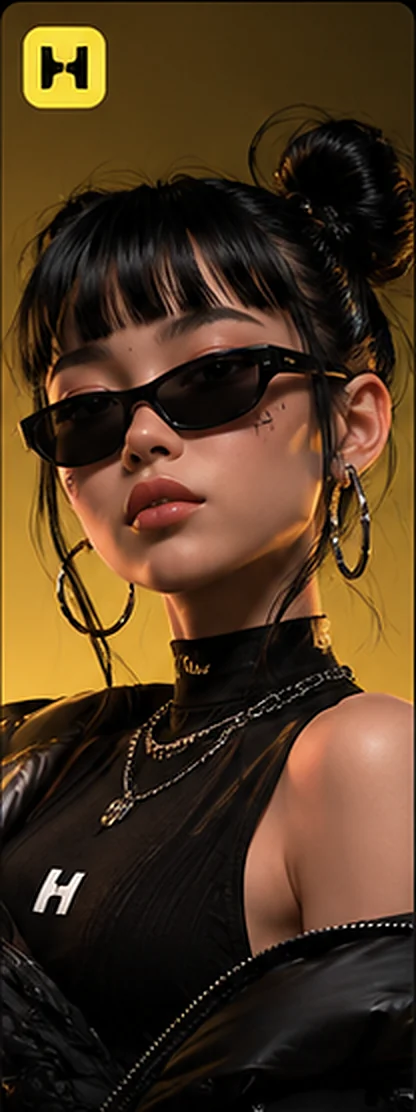 Kiko, an AI web3 and gaming character with sunglasses